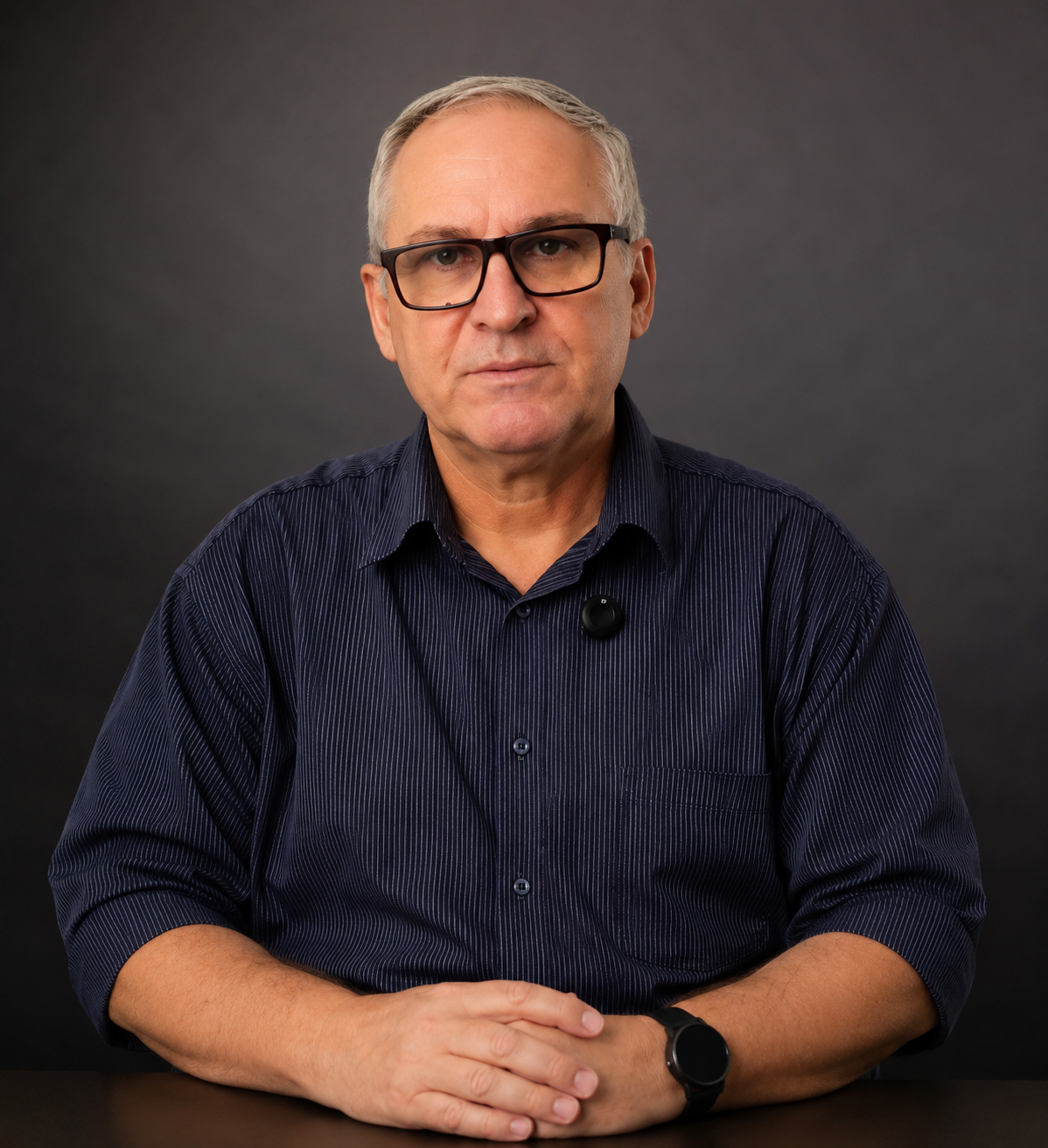 Retrato de Osvanir Duffeck, consultor sistêmico